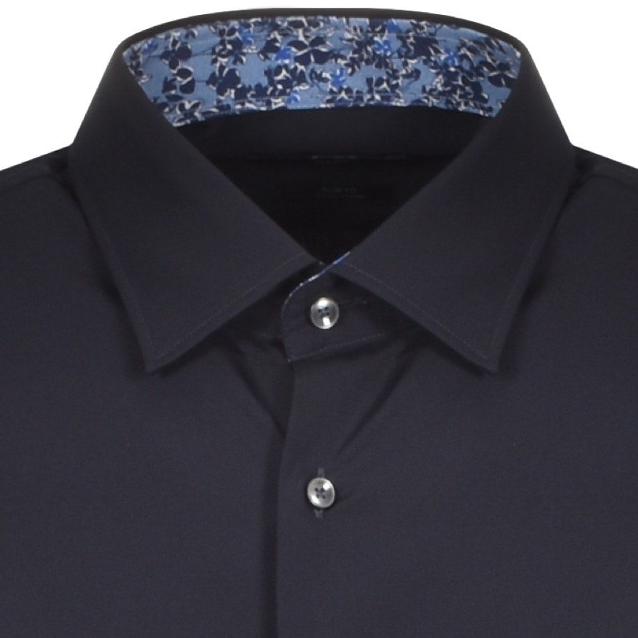 Alternative Image for ProductBOSS Joras Slim Fit Long Sleeve Shirt Navy2